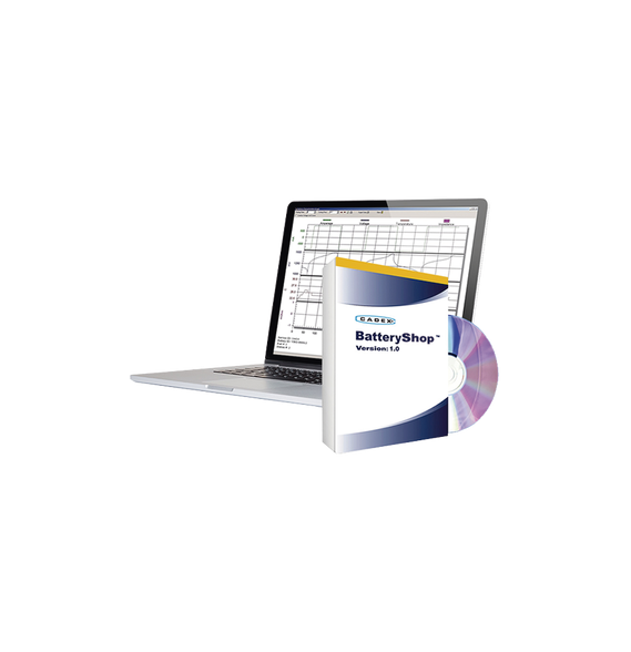Cadex Electronics Inc 077702001 077702001 Software CADEX Battery Shop 1 para conectar