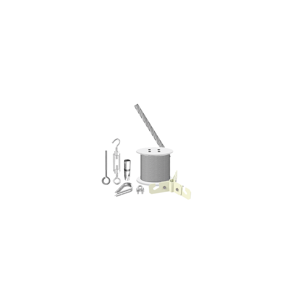 SYSCOM TOWERS KITRET6M KIT-RET-6M Kit de Sujeción de Mástil de 6 Metros a Piso de Con SYSCOM TOWERS KITRET6M KIT-RET-6M Kit de Sujeción de Mástil de 6 Metros a Piso de Con