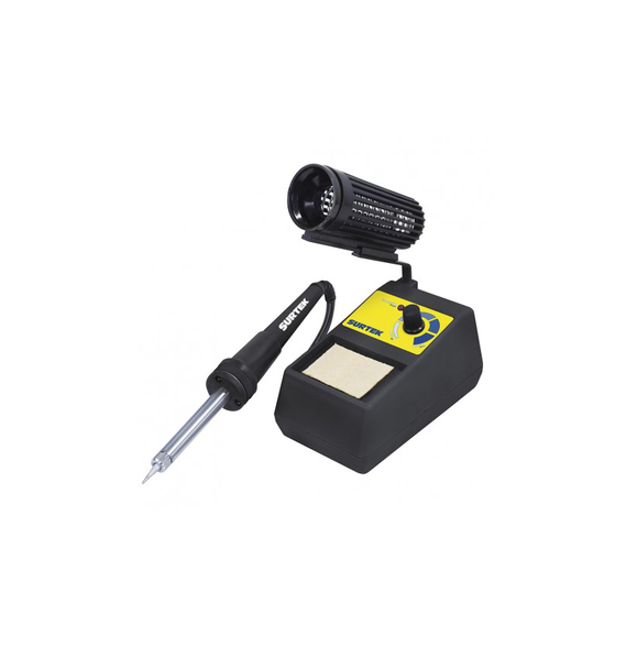 SURTEK SYS112504 SYS-112504 Cautín con Estación de Soldadura de 50W.