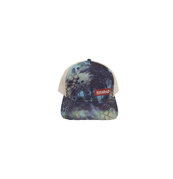 SIMRAD CAPSIMBW CAPSIMBW Gorra color azul y blanco con logo simrad