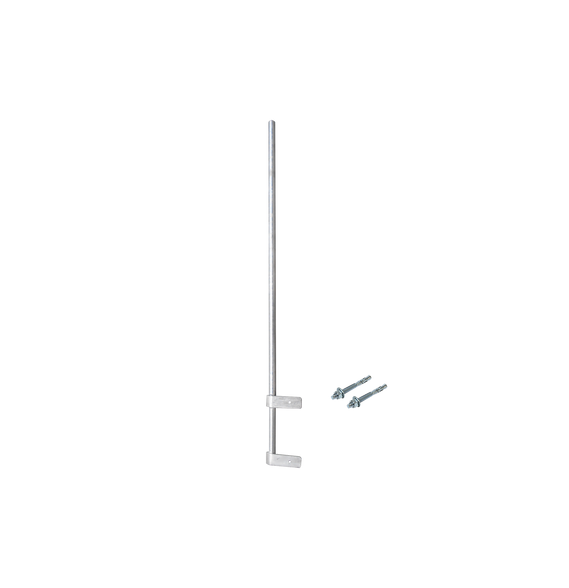 SYSCOM TOWERS SMRP150CF SMRP-150-CF Mástil Liviano de Pared de 1.5 m (Diam. 1-1/4) co