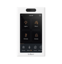 BRILLIANT BHA120USWH1C BHA120USWH1C Control de iluminación touch desde su pantalla en