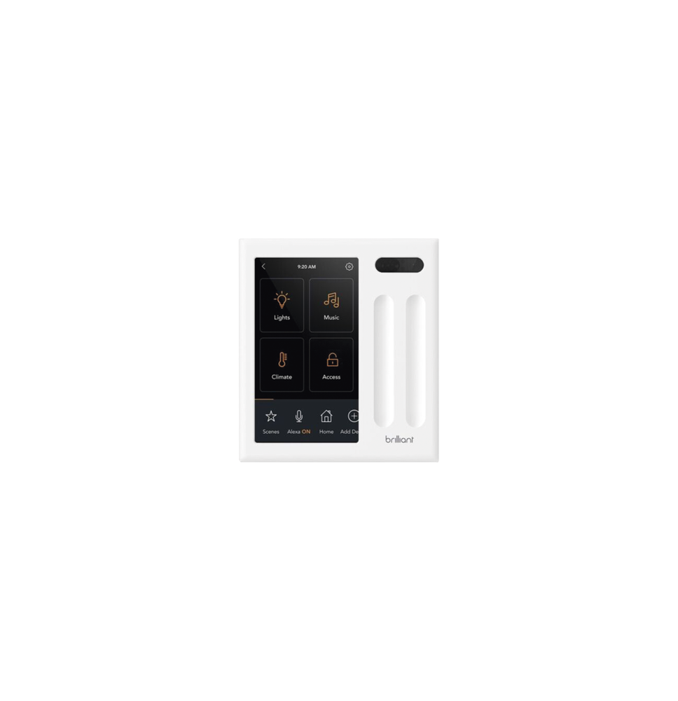 BRILLIANT BHA120USWH2C BHA120USWH2C Control touch desde su pantalla en pared compatib