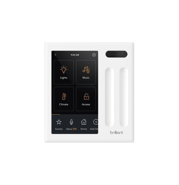 BRILLIANT BHA120USWH2C BHA120USWH2C Control touch desde su pantalla en pared compatib