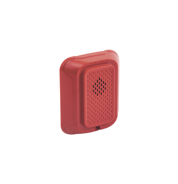 SYSTEM SENSOR HRL HR-L Sirena para Montaje en Pared 12 a 24 Vcc Color Rojo Nuevo Dise