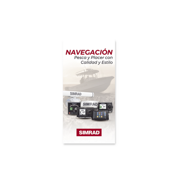 SIMRAD POSTSIMRAD23 POSTSIMRAD23 Póster SIMRAD Navegación con Calidad y Estilo