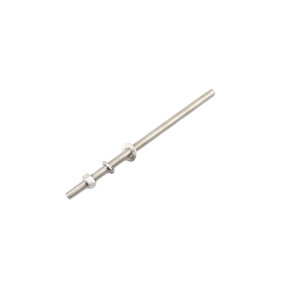 SYSCOM TOWERS CH80 CH80 Kit de 10 Varillas Roscadas de 3/8 x 8 in con Arandelas Plana