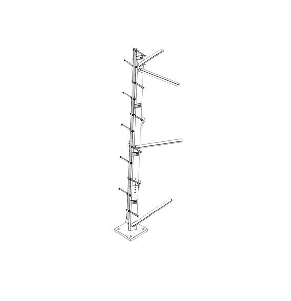 Trylon TRYST140S310LAD TRY-ST-140-S310-LAD Escalerilla Tipo Perno para Torre TRY-ST-1