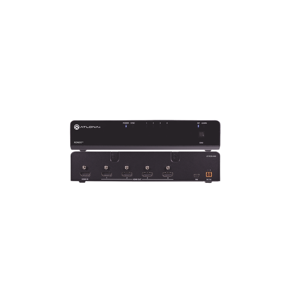 ATLONA ATRON444 AT-RON-444 Amplificador de distribución HDMI de cuatro salidas
