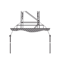 Trylon TRYSTGROUND3 TRY-ST-GROUND3 Sistema de Aterrizaje en 3 Piernas para Torre SUPE