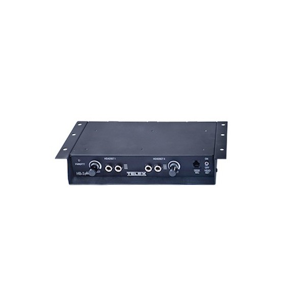 TELEX HB3PLUS HB3PLUS Caja Adaptadora para Diadema Micrófono de Escritorio y PTT Foot