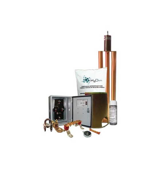 TOTAL GROUND KITMASTER100K KIT-MASTER-100K Kit de Tierra Física modelo TG100K con Ele