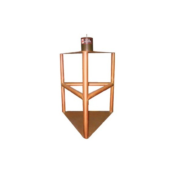 TOTAL GROUND TG700 TG-700 Electrodo de Puesta a Tierra con Capacidad máxima de 700A