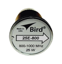 BIRD TECHNOLOGIES 25E800 25E-800 Elemento de 25 Watt en linea 7/8  para Wattmetro BIR