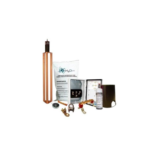 TOTAL GROUND KITMASTER70K KIT-MASTER-70K Kit de tierra física modelo TG70K con Electr