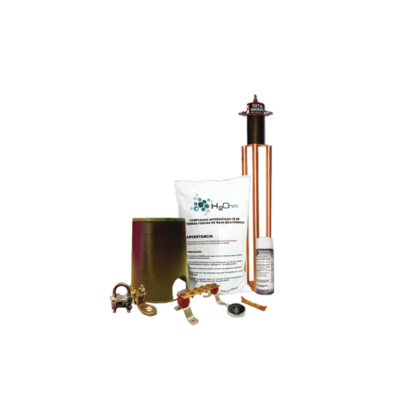 TOTAL GROUND KITMASTER100AB KIT-MASTER-100AB Kit de Tierra Física con Electrodo TG100
