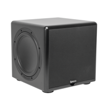 TRUAUDIO CSUB12 CSUB-12 Subwoofer compacto de 12 in | 2 radiadores pasivos | amplific