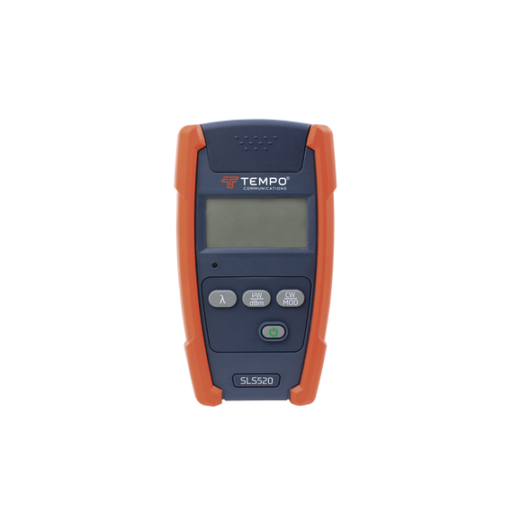 TEMPO SLS520 SLS520 Fuente de Luz Estabilizada para Fibra Óptica Monomodo 1310/1550 n