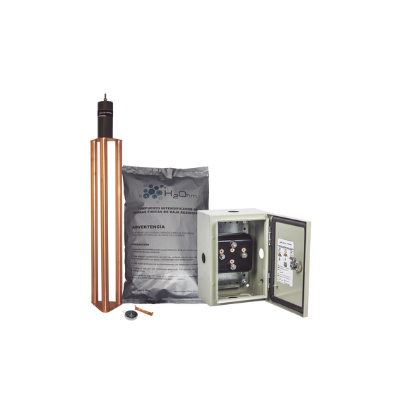 TOTAL GROUND TG70K TG-70K Kit de puesta a tierra de 70 A con Electrodo Filtro Acoplad