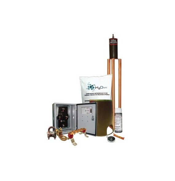 TOTAL GROUND KITMASTER45K KIT-MASTER-45K Kit de tierra Física Modelo TG45K con Electr