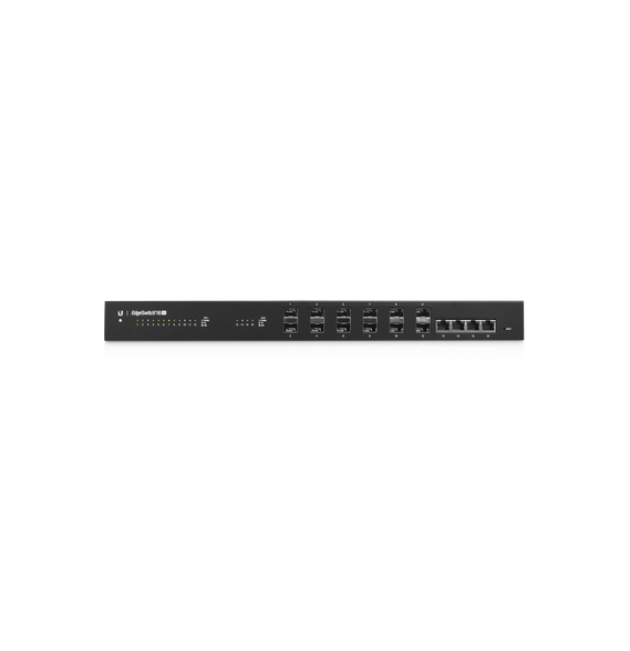 UBIQUITI NETWORKS ES16XG ES-16-XG Switch Core EdgeMAX Administrable 12 puertos SFP+ 4