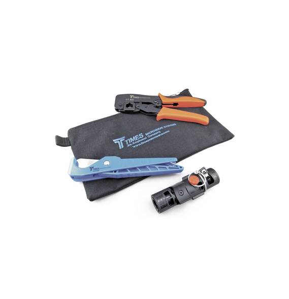Times Microwave TK600EZ TK-600EZ Kit de Herramientas para Instalar Conectores en Cabl