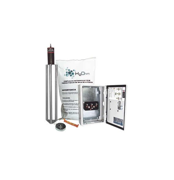 TOTAL GROUND TG45KAI TG-45K-AI Kit Antivandalico de puesta a tierra de 45 A con Elect