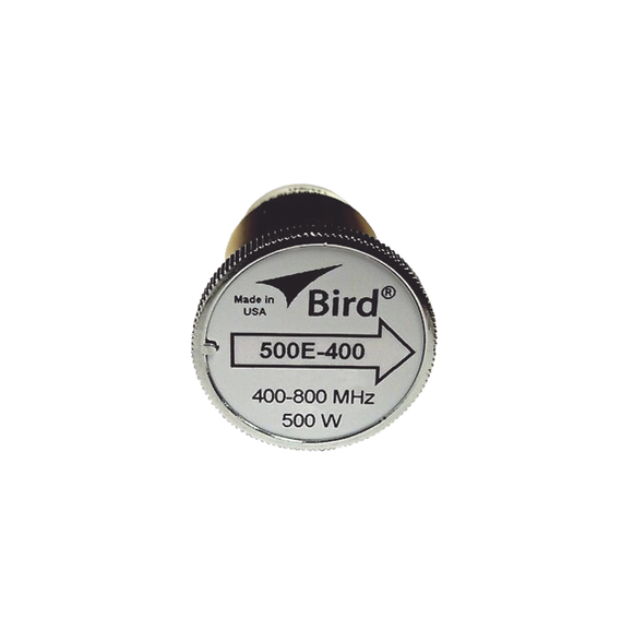 BIRD TECHNOLOGIES 500E400 500E-400 Elemento de 500 Watt en Línea 7/8  para Wattmetro