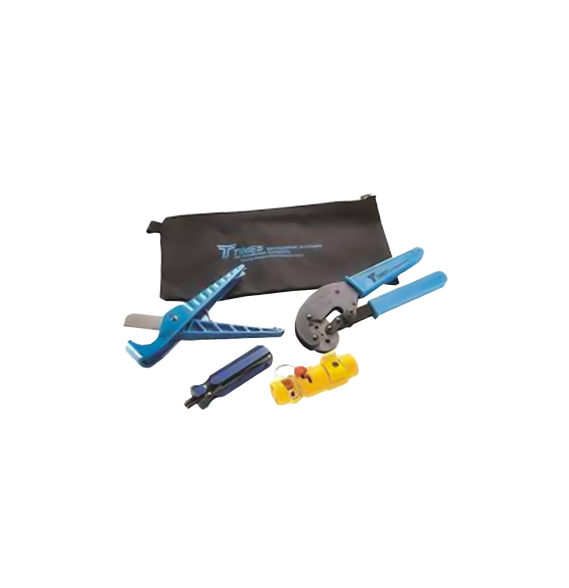 Times Microwave TK195200EZ TK-195/200EZ Kit de Herramientas para Instalar Conectores