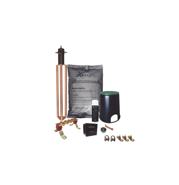 TOTAL GROUND KITMASTERTGCONMV2 KITMASTERTG-CONMV2 Kit de Tierra Física con Electrodo