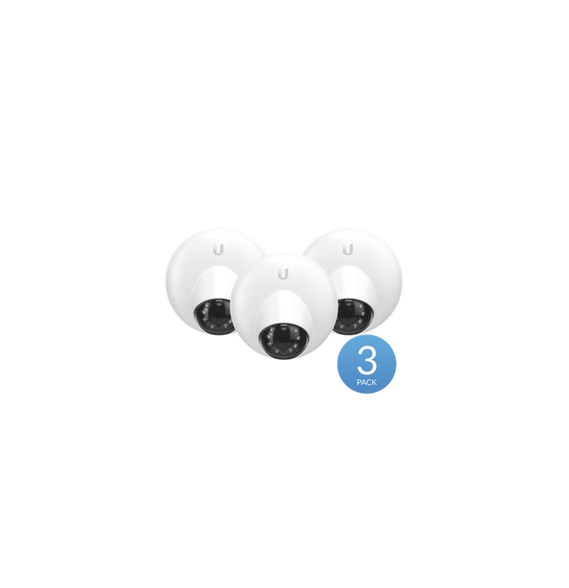 UBIQUITI NETWORKS UVCG3DOME3 UVC-G3-DOME-3 Kit de 3 Camaras Domo IP UniFi resolución