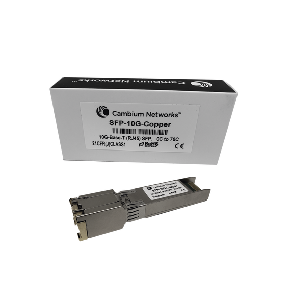 CAMBIUM NETWORKS SFP10GCOPPER SFP-10G-COPPER Transceptor MiniGbic SFP (RJ45) 10 Gbps