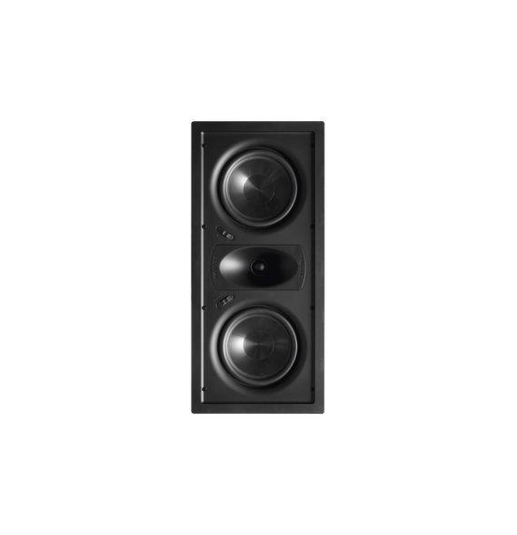 TRUAUDIO GHT66P GHT-66P Altavoz LCR de pared | woofers dobles de 6.5  | tweeter de se