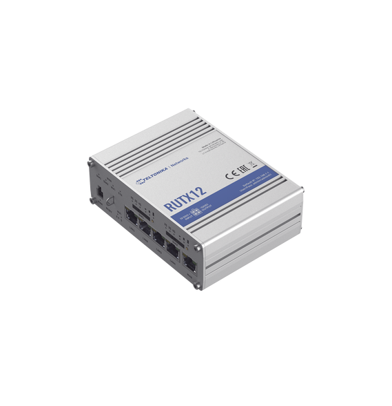 Teltonika RUTX12 RUTX12 Router Industrial LTE (4.5G) cat 6 Doble Modem y doble SIM GN