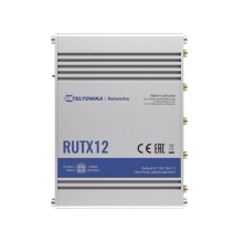 Teltonika RUTX12 RUTX12 Router Industrial LTE (4.5G) cat 6 Doble Modem y doble SIM GN