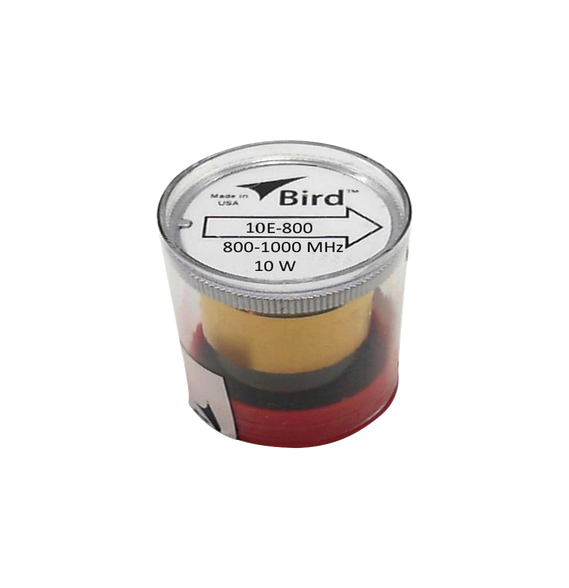BIRD TECHNOLOGIES 10E800 10E-800 Elemento de 10 Watt en Línea 7/8  para Wattmetro BIR