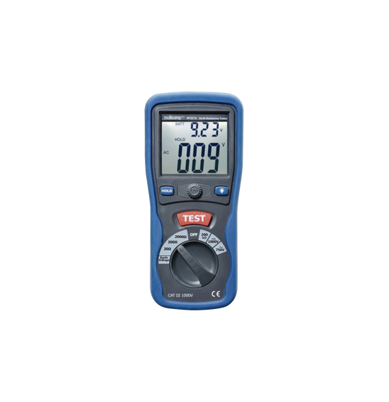 TOTAL GROUND KRT013PN KRT-01-3PN KIT Medidor de Resistencia a Tierra Digital (Terróme