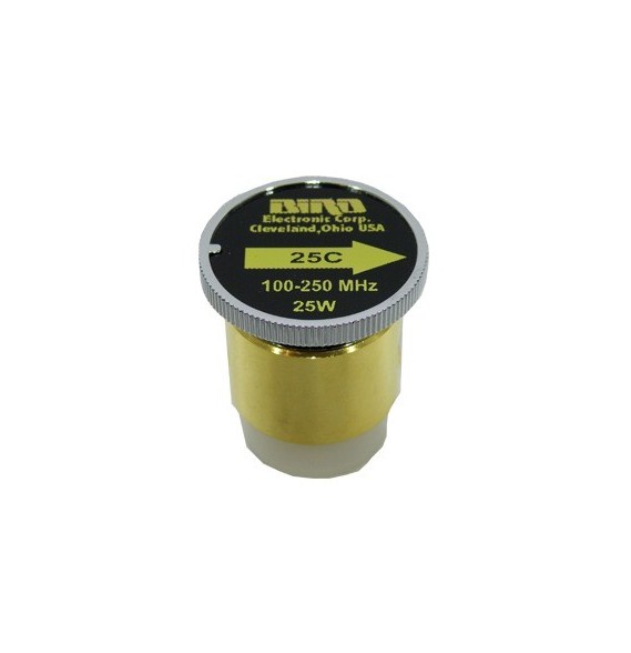 BIRD TECHNOLOGIES 25C 25C Elemento de 25 Watt en linea 7/8  para Wattmetro BIRD 43 en