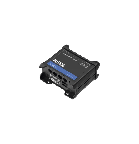 Teltonika RUT956 RUT956 Router LTE Profesional 4 Puertos Ethernet RS232 RS485 WiFi 80