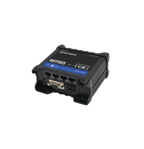 Teltonika RUT955 RUT955 Router LTE Profesional 4 Puertos Ethernet RS232 RS485 WiFi 80