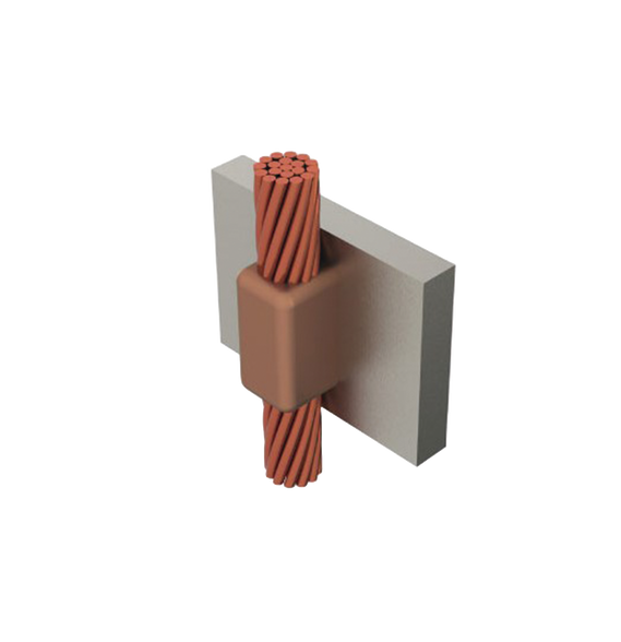 TOTAL GROUND TGMCPVPV320 TGM-CPVPV3-2/0 Molde para soldadura exotermica cable de paso
