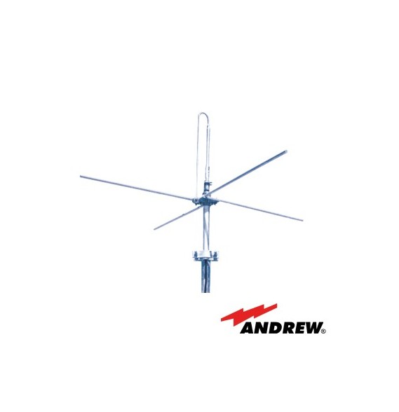 ANDREW / COMMSCOPE DB201P DB201-P Antena Base UHF con Plano de Tierra Rango de Frecue