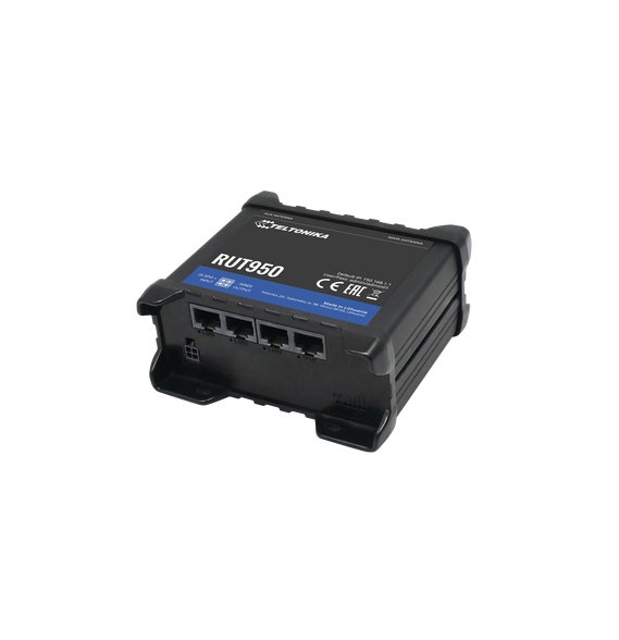Teltonika RUT950 RUT950 Router LTE dual SIM 4 puertos Ethernet conectorizado Bandas B