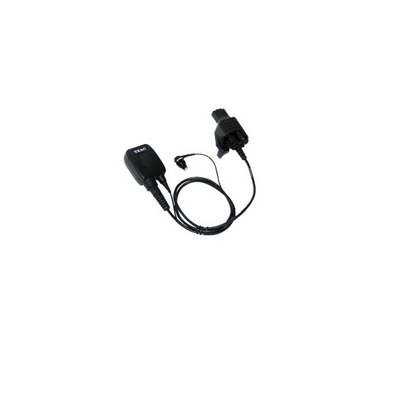 TEAC EM200MH2 EM200MH2 Micrófono audífono para MOTOROLA HT1000 / XTS1500 / XTS200 / X