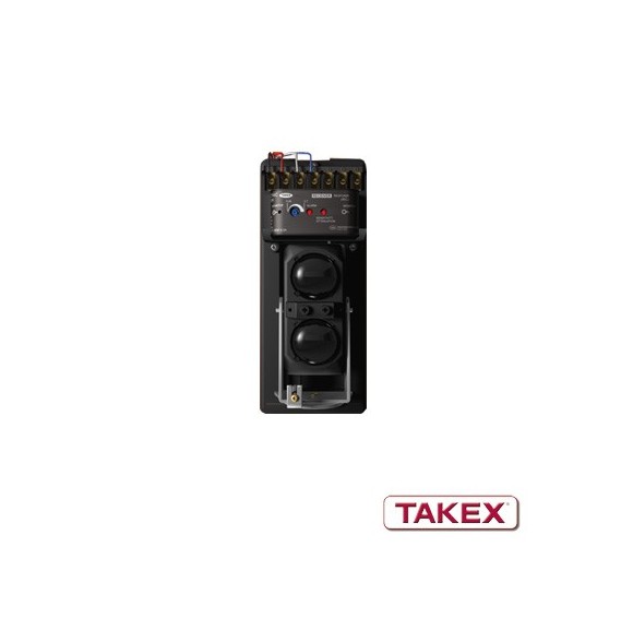 TAKEX PB20TE PB20TE Barrera de 2 haces con una sola frecuencia con Protección de 20 m
