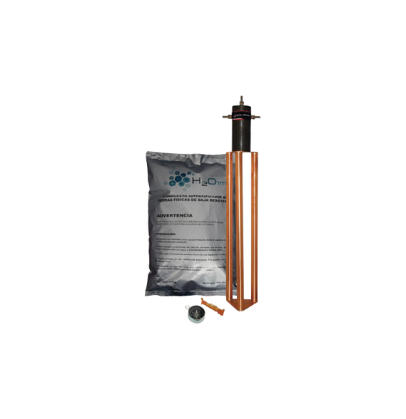 TOTAL GROUND TG25AB TG25AB Electrodo para corriente máxima de 25 Amp. con Filtro y Co