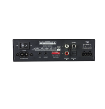 TRUAUDIO T50 T50 Amp Clase D | 2 Canales 50W | Con Aprendizaje IR | Salida Sub | Esté