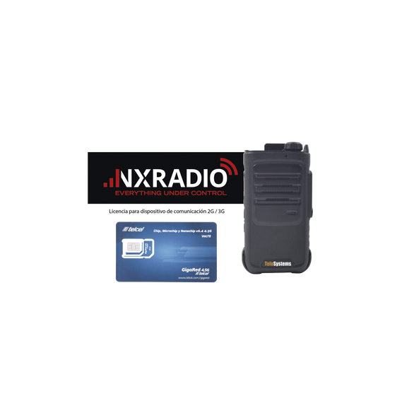 Telo Systems TE390V2KITSIMTEL TE390V2KITSIMTEL Kit de Radio TE390V2 + Licencia NXRADI