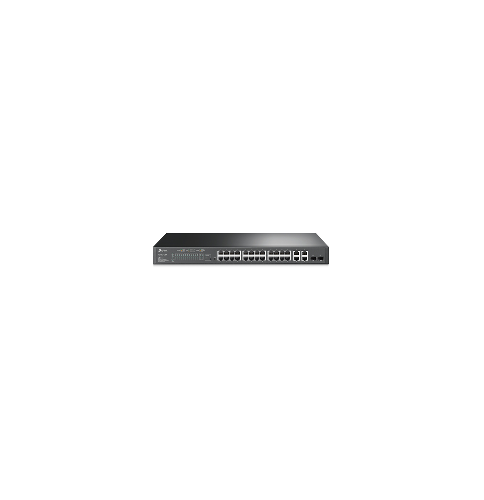 TP-LINK TLSL2428P TL-SL2428P Switch PoE+ JetStream SDN Administrable 24 puertos 10/10