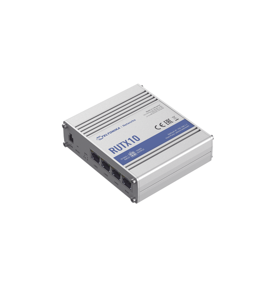 Teltonika RUTX10 RUTX10 Router Industrial Inalámbrico VPN 802.11ac 4 puertos Gigabit